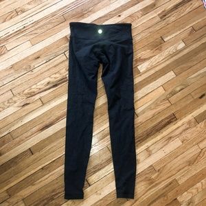 Black Lululemon Wunder Under Leggings